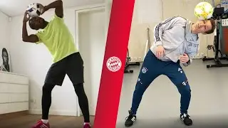 FC Bayern X Freestyler | Alaba, M&uuml;ller, Mart&iacute;nez & Co. show their skills in Cyber Training