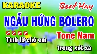 Karaoke Nhạc Sống Tone Nam Ngẫu Hứng Bolero (Beat Hay) Ho&agrave;i Phong Organ