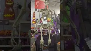 Giant 12 Foot Skeleton @ Home Depot