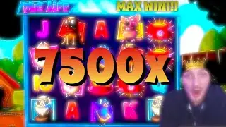 Darkwiiing Gets a MAX WIN on PUG LIFE!!!! (7500x 😱😱)