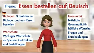 Essen bestellen | Deutsch im Restaurant & Alltag