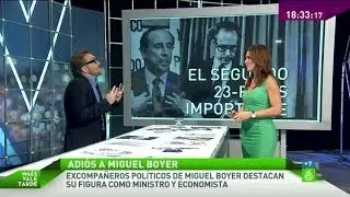Dani Cervera: “La dimisión de Boyer fue el segundo 23-F más importante en la historia de España”