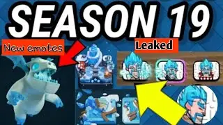 Clash Royale season 19 Leaks |Emotes| skins | New troop | Rawgaming