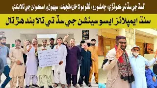 Sindh Govt Employees Protest| Jamshoro| Schools Closed