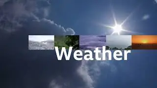 BBC World Weather Titles 2002 with 2022 Fonts and Pictograms