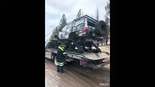 deep into the Eastern Sierra on RubiTracks to Save our new friend Jayden in the snow