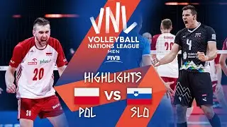 Poland vs. Slovenia - Highlights Semi-Final 2 | Men's VNL 2021