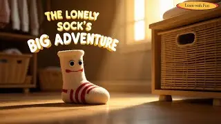 The Lonely Sock&rsquo;s Big Adventure | Kids Song about Friendship, Kindness & Resilience | Nursery Rhymes