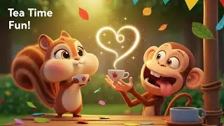 &ldquo;Tea Time Fun! | Chikki the Tea Squirrel | Funny 3D Kids Cartoon Song&rdquo;