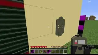 Testing R6 mod in Minecraft 3 - Breach Charge and wide barricade