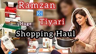Huge Ramadan Kitchen Shopping 🛒 | Pots, Appliances & Full Haul 