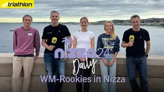 WM-Rookies in Nizza: Julia Skala, Merle Brunn&eacute;e und Katharina Wolff | Nizza Daily #2