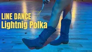 Learn the EXCITING Lightning Polka Line Dance Tutorial