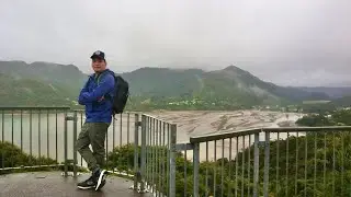 A rainy trip to Huia point lookout and a quick stop at Lower  Nihotupu dam