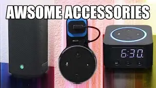 Echo dot 2 Accessories. Speaker Booster - Wall Mount - Alexa Clock