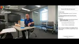 Demonstration of a Manual BP OSCE standard (knows how)