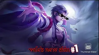 Vale New Skin (Kannagi) | Solo Rank | Nice Skill Combo | Zero Death | Mobile Legends