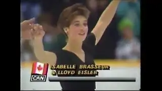 Epic figure skating dance from 1990 - Isabelle Brasseur and Lloyd Eisler