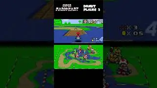 Super Mario Kart Donut Plains 3