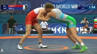 Qual. WW - 56 kg: A. SZEL (HUN) df. T. TENEVA (BUL) by VSU1, 12-2