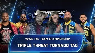 WWE2k25 | Triple Threat Tag Team Match for the Tag Team Championship | Smackdown