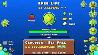 EPIC LEVELS #6: Free Life by AxelGMD (Geometry Dash 2.11)