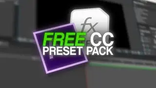 FREE After Effects CC Preset Pack!