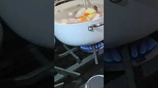 Halibut fish 🐟 soup 🍲 recipe #2025#
