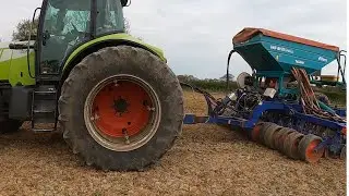 Direct drilling Spring Oats