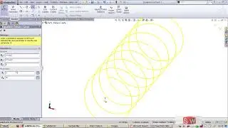 SolidWorks Tutorial for Beginners #9 | Solidworks Equation Driven Curve | Explicit | Parametric |
