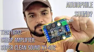 Experience SUPER CLEAN SOUND with XY-502 TPA3116D2 Amp Board!