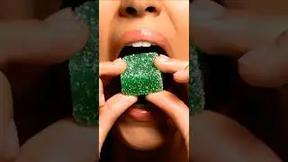 Sour Candy Bite 😖🍬 | Intense ASMR Crunch #Shorts #ASMR