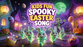 Spooky Street Easter Beat |🐰 Zombie Bunny Hop! | Fun Kids Easter Song