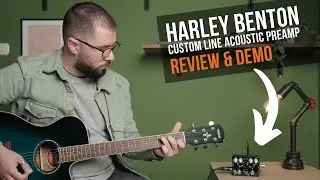 Harley Benton Custom Line Acoustic Preamp Review and Demo