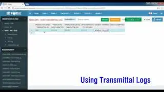 Using Transmittal Logs