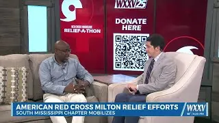 American Red Cross Southeast Executive Director John McCarty discusses Milton Relief Efforts