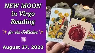 AUGUST NEW MOON TAROT READING 🌝 August 27th, 2022 ✨