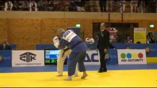 Judo Veterans EM 2011 M6 100 Finale Halmi vs Lukiyanov