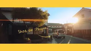 Exploring an Old Japanese Town at Sunset | Cinematic iPhone 17 Pro Max Video