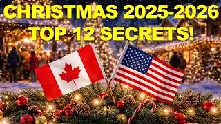 🎄321. Рождество: 12 удивительных фактов, которые Вас поразят! + Рождество в Канаде и Америке.