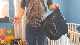 Carer incontinence plastic pants in black, perfect to cover your adult diaper & color coordination