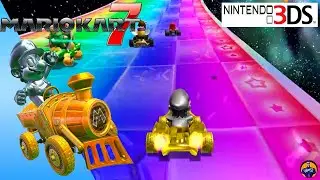 Mario Kart 7 - Metal Mario (3DS - 2011) 150CC - Completo - Longplay