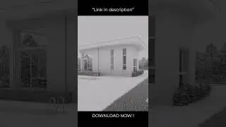 Modern Tiny Villa House Plan &ndash; 1 Bedroom | PDF Download