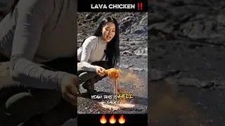 HELL SAUCE⁉️🔥🥵|●Lava #lavafood #lavacooking #naturecooking