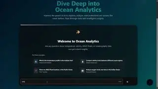 Team Blue Enigma -  Ocean Data Democratization