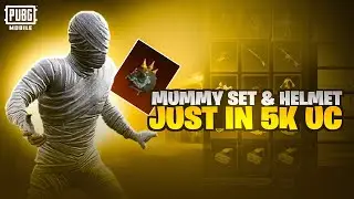 MUMMY SET HELMET VAMPIRE SET JUCT IN 5K UC MR BALOCH GAMING PUBG MOBLE