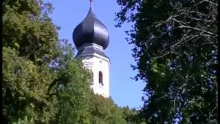 Bernried (WM) Plenum der ehem. Klosterkirche innen + au&szlig;en