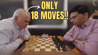 Garry Kasparov Crushes Vishy Anand In Just 18 Moves!