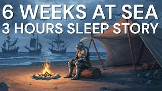 1350: The Merchant's Voyage | Life Aboard a Medieval Cog | 3-Hour Immersive History Sleep Story