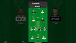 STR vs HUR Fantasy Team| STR vs HUR Dream 11 Prediction| STR vs HUR #ytshorts #strvshur